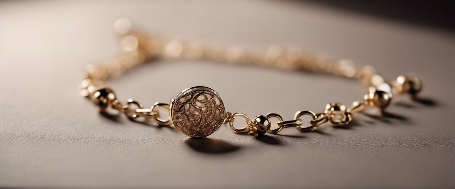 Delicate chain bracelet